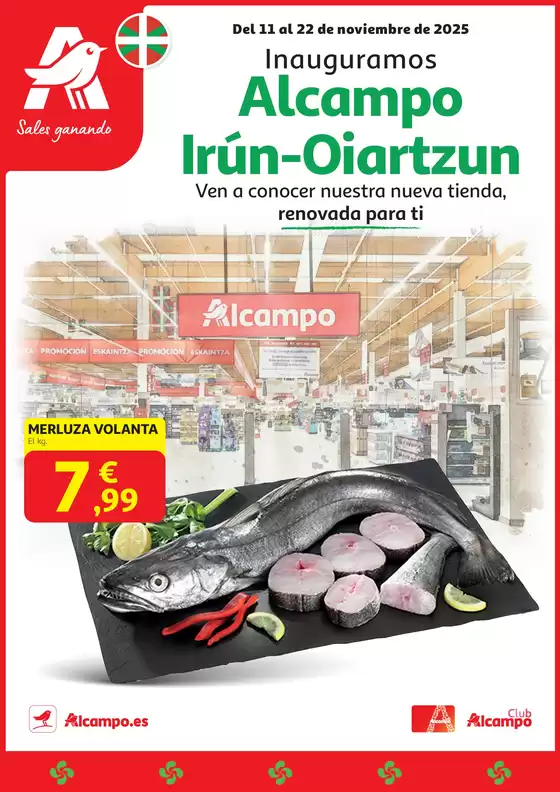 Catálogo Alcampo en Pilar de la Horadada | Del 11 al 22 de noviembre de 2025 | 2025-11-11T00:00:00.000Z - 2025-11-22T00:00:00.000Z