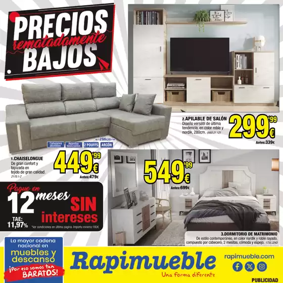 Catálogo Muebles El Rebajón en Manresa | Catálogo de Muebles El Rebajón | 2025-11-11T00:00:00.000Z - 2025-12-31T00:00:00.000Z