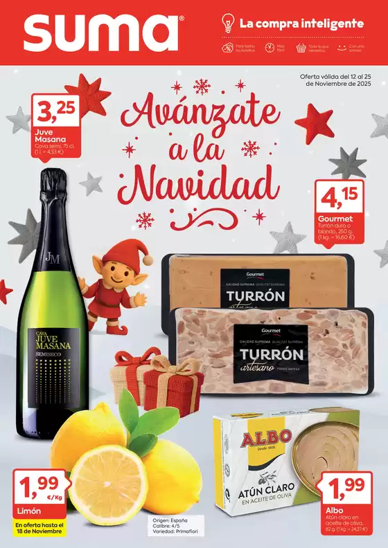 Catálogo Suma Supermercados en Sant Pere de Ribes | Oferta válida del 12 al 25 de Noviembre de 2025 | 2025-11-12T00:00:00.000Z - 2025-11-25T00:00:00.000Z