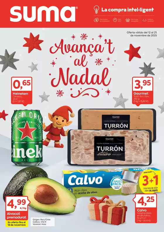 Catálogo Suma Supermercados en Girona | Oferta vàlida del 12 al 25 de novembre de 2025 | 2025-11-12T00:00:00.000Z - 2025-11-25T00:00:00.000Z