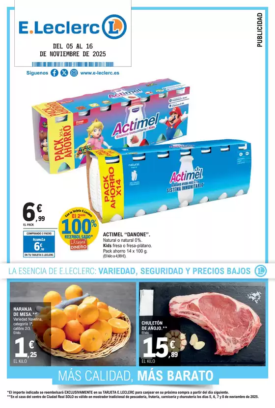 Catálogo E.Leclerc | HiperOfertas 15 | 2025-11-12T00:00:00.000Z - 2025-11-16T00:00:00.000Z