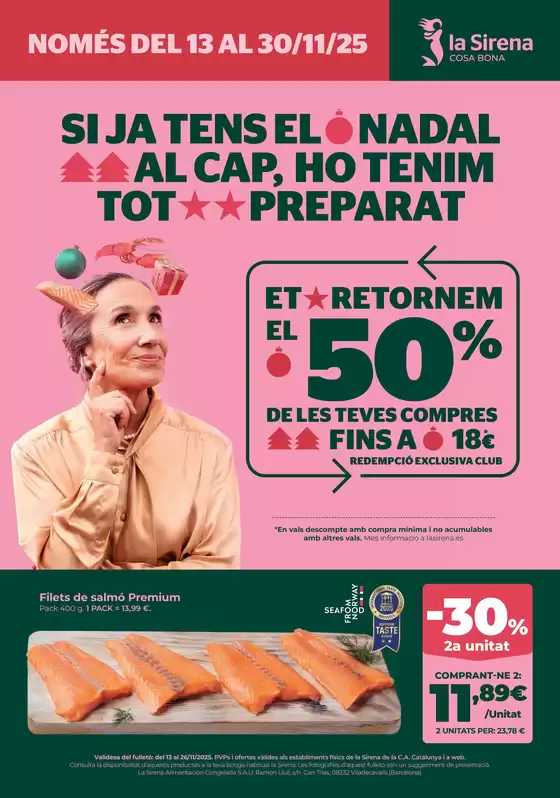 Catálogo La Sirena en Sitges | Només Del 13 Al 30/11/25 | 2025-11-13T00:00:00.000Z - 2025-11-30T00:00:00.000Z