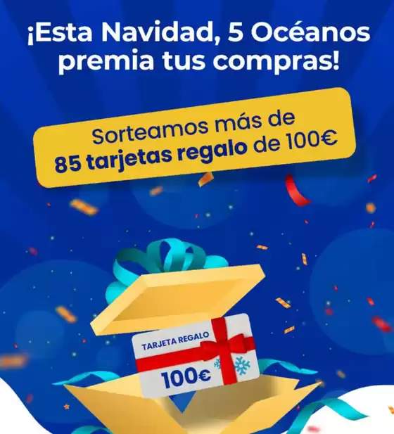 Catálogo 5 Océanos en Sitges | ¡Esta Navidad en 5 Océanos premiamos tus compras!  | 2025-11-13T00:00:00.000Z - 2025-12-17T00:00:00.000Z