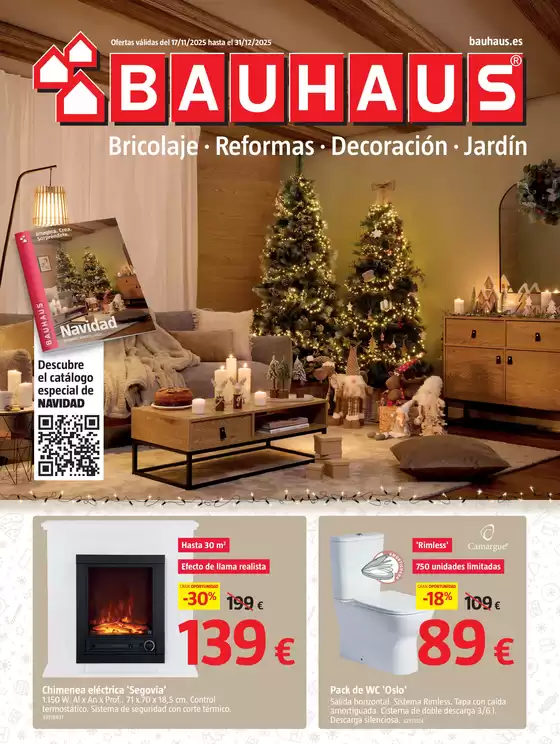 Catálogo BAUHAUS | Bricolaje, reformas, decoración y jardín | 2025-11-17T00:00:00.000Z - 2025-12-31T00:00:00.000Z