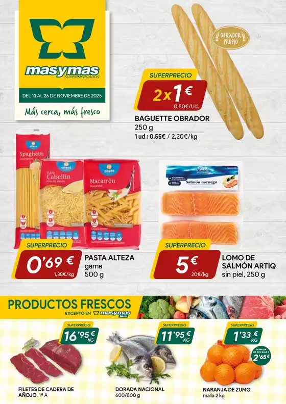 Catálogo Masymas en Meira | Del 13 Al 26 De Noviembre De 2025 | 2025-11-13T00:00:00.000Z - 2025-11-26T00:00:00.000Z