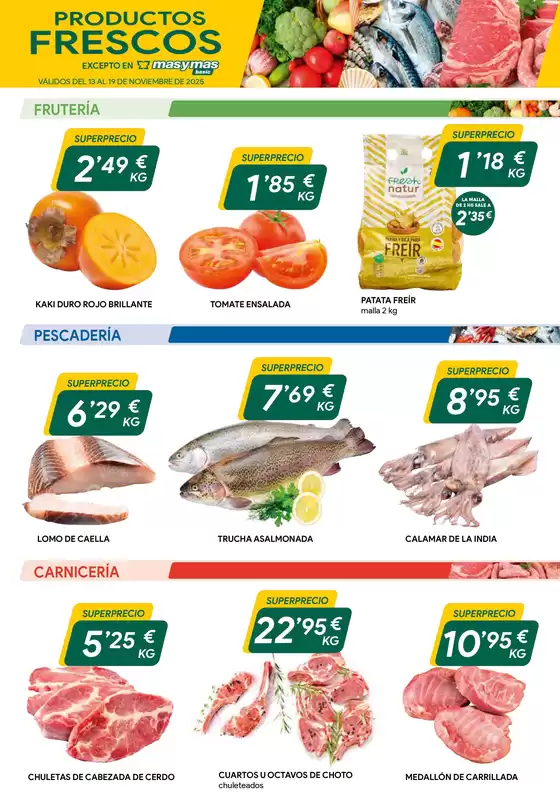 Catálogo Masymas en Culleredo | Válidos Del 13 Al 19 De Noviembre De 2025 | 2025-11-14T00:00:00.000Z - 2025-11-19T00:00:00.000Z