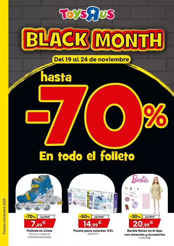 Catálogo ToysRus en San Fernando | Black Month | 2025-11-19T00:00:00.000Z - 2025-11-24T00:00:00.000Z