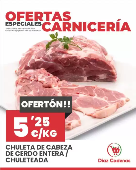 Catálogo Díaz Cadenas en San José de la Rinconada | ¡Ya es viernes y el sabor de la semana está en Díaz Cadenas! | 2025-11-14T00:00:00.000Z - 2025-11-15T00:00:00.000Z