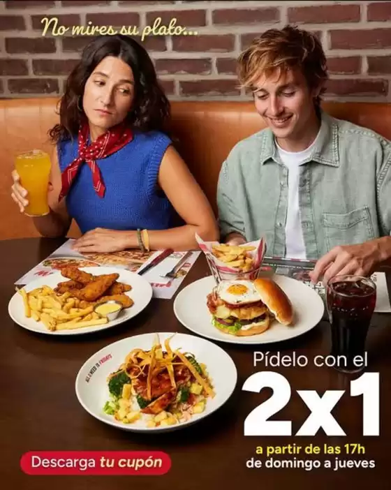 Catálogo TGI Friday's en Valencia | Promoción | 2025-11-14T00:00:00.000Z - 2025-11-23T00:00:00.000Z