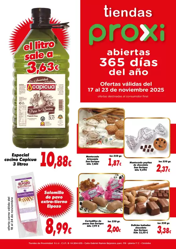 Catálogo Proxi en Tortosa | Ofertas válidas del 17 al 23 de noviembre 2025 | 2025-11-17T00:00:00.000Z - 2025-11-23T00:00:00.000Z