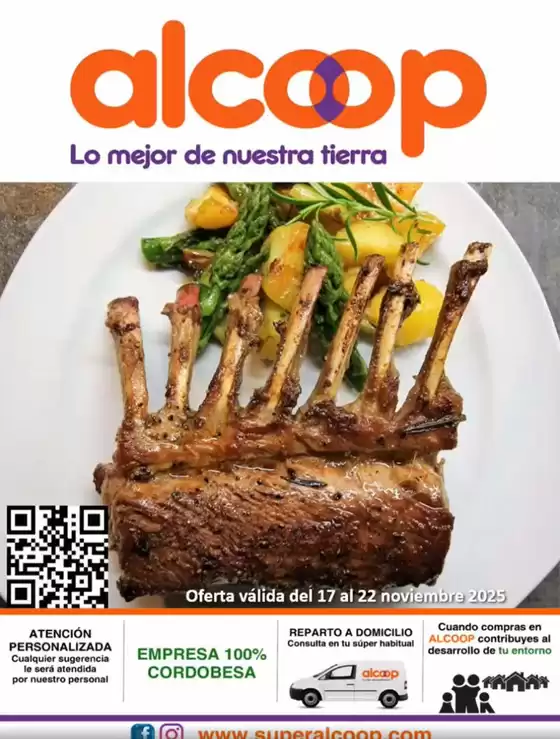 Catálogo Super Alcoop en Tortosa | Folleto de Carnicería válido hasta el 22 de noviembre de 2025 | 2025-11-17T00:00:00.000Z - 2025-11-22T00:00:00.000Z