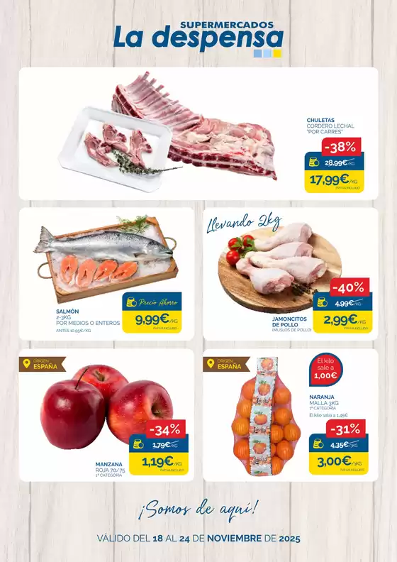 Catálogo Supermercados La Despensa | Válido Del 18 Al 24 De Noviembre De 2025 | 2025-11-18T00:00:00.000Z - 2025-11-24T00:00:00.000Z