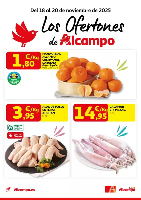 Catálogo Alcampo en Valladolid | Del 18 al 20 de noviembre de 2025 | 2025-11-18T00:00:00.000Z - 2025-11-20T00:00:00.000Z