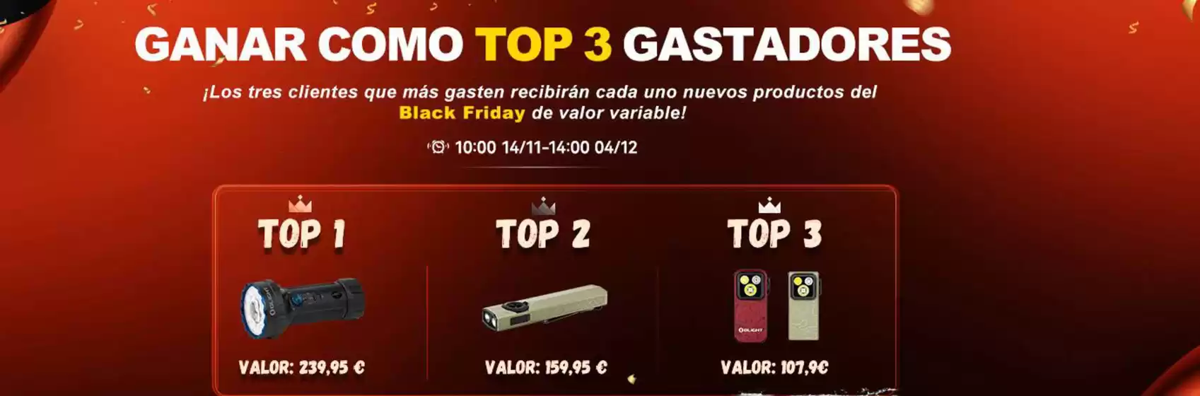 Catálogo Olight en Tàrrega | Promociones | 2025-11-18T00:00:00.000Z - 2025-12-04T00:00:00.000Z