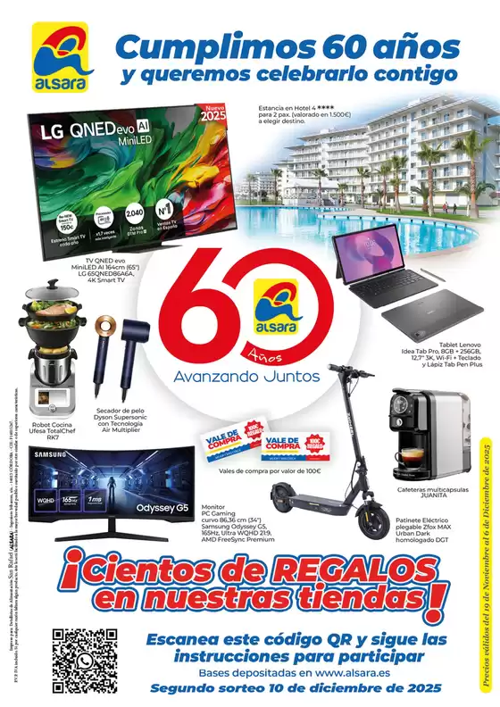 Catálogo Alsara Supermercados en Sabadell | Cumplimos 60 años y queremos celebrarlo contigo | 2025-11-19T00:00:00.000Z - 2025-12-06T00:00:00.000Z