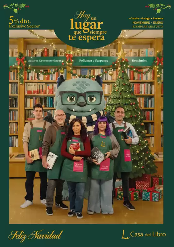 Catálogo Casa del Libro | Feliz Navidad! | 2025-11-01T00:00:00.000Z - 2026-01-31T00:00:00.000Z