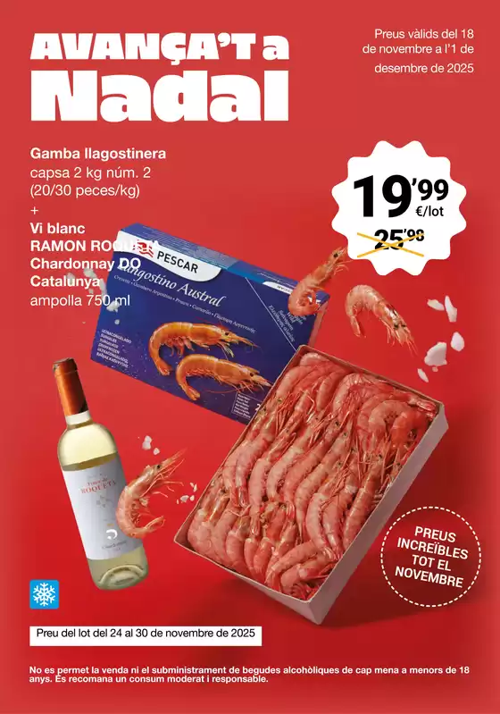 Catálogo BonpreuEsclat en Oiartzun | Avança'ta Nadal | 2025-11-18T00:00:00.000Z - 2025-12-01T00:00:00.000Z