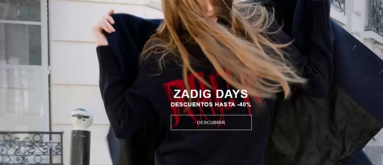 Catálogo Zadig & Voltaire en A Coruña | Hasta -40% | 2025-11-19T00:00:00.000Z - 2025-12-02T00:00:00.000Z