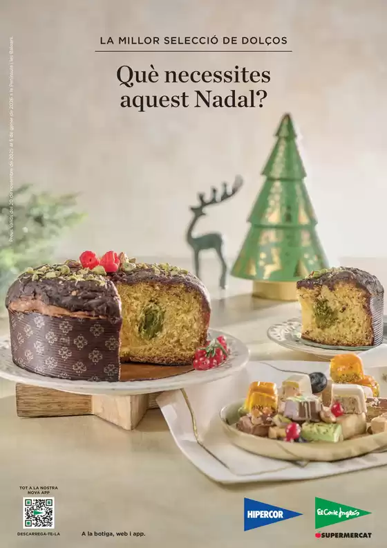 Catálogo El Corte Inglés en Barcelona | Què necessites aquest Nadal? | 2025-11-20T00:00:00.000Z - 2026-01-05T00:00:00.000Z