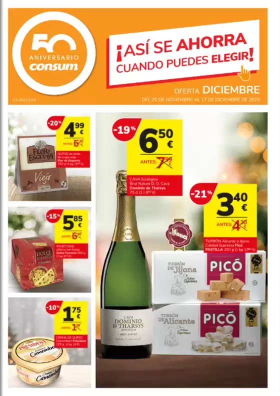 Catálogo Consum en Barcelona | ¡Así Se Cuando Puedes Elegir!  | 2025-11-20T00:00:00.000Z - 2025-12-17T00:00:00.000Z