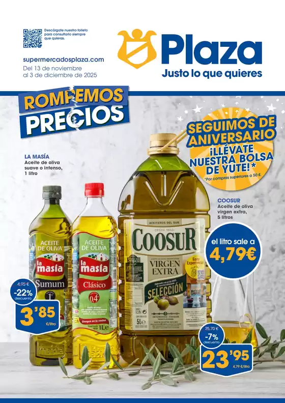 Catálogo Supermercados Plaza en Hermigua | Del 13 de noviembre al 3 de diciembre de 2025 | 2025-11-13T00:00:00.000Z - 2025-12-03T00:00:00.000Z