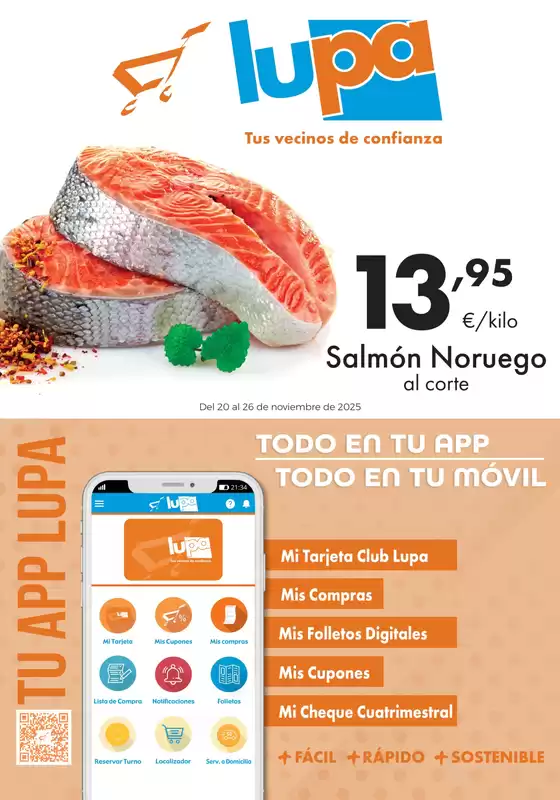 Catálogo Supermercados Lupa en Almería | Del 20 al 26 de noviembre de 2025 | 2025-11-21T00:00:00.000Z - 2025-11-26T00:00:00.000Z