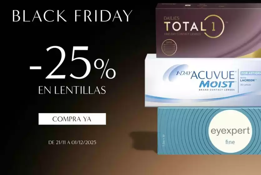 Catálogo Optica 2000 en Torrejón | -25% En Lentillas | 2025-11-21T00:00:00.000Z - 2025-12-01T00:00:00.000Z