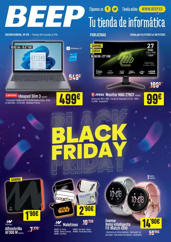 Catálogo Beep en Esplugues de Llobregat | Black Friday | 2025-11-24T00:00:00.000Z - 2025-11-30T00:00:00.000Z
