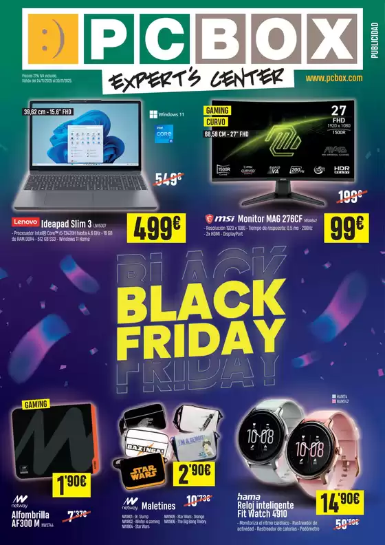 Catálogo PCBox en Esplugues de Llobregat | Black Friday | 2025-11-24T00:00:00.000Z - 2025-11-30T00:00:00.000Z