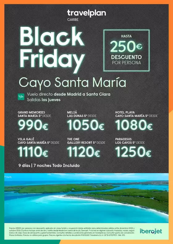 Catálogo Travelplan | Travelplan Cayo Santa Maria | 2025-11-25T00:00:00.000Z - 2025-12-31T00:00:00.000Z