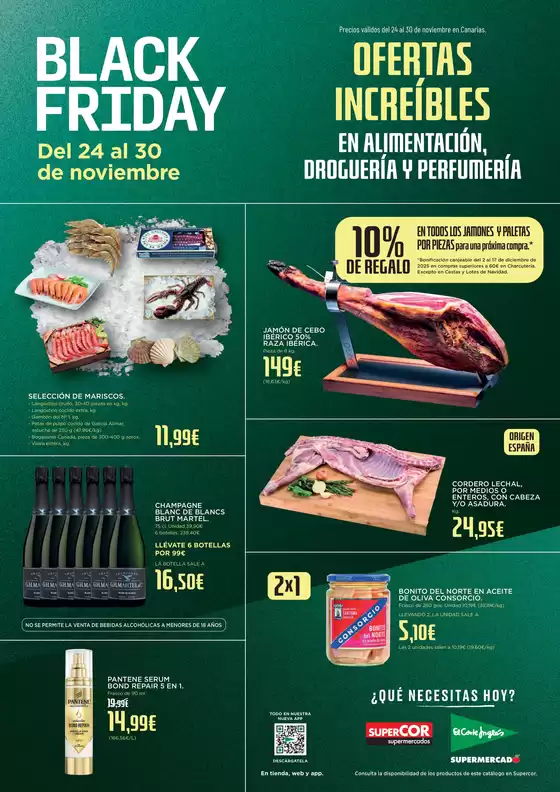 Catálogo Supercor en Telde | Ofertas Increíbles | 2025-11-24T00:00:00.000Z - 2025-11-30T00:00:00.000Z
