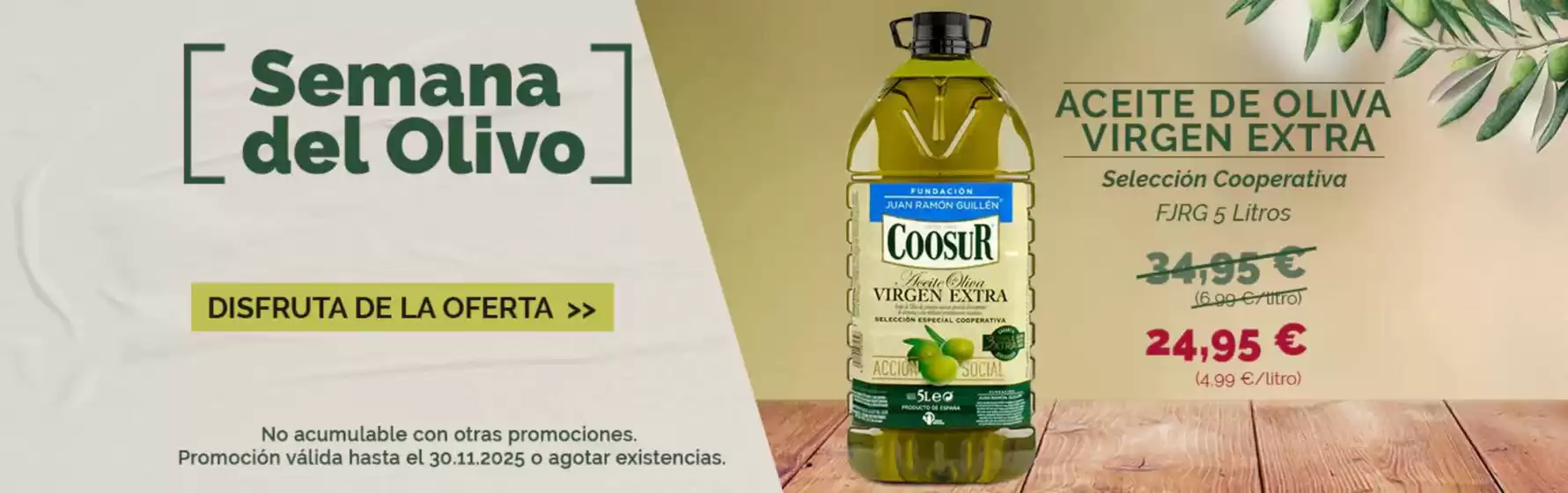 Catálogo Coosur en Las Palmas de Gran Canaria | Semana del olivo | 2025-11-25T00:00:00.000Z - 2025-11-30T00:00:00.000Z