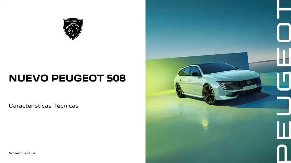 Catálogo Peugeot en sigüeiro | Peugeot 508 | 2025-11-27T00:00:00.000Z - 2025-12-31T00:00:00.000Z