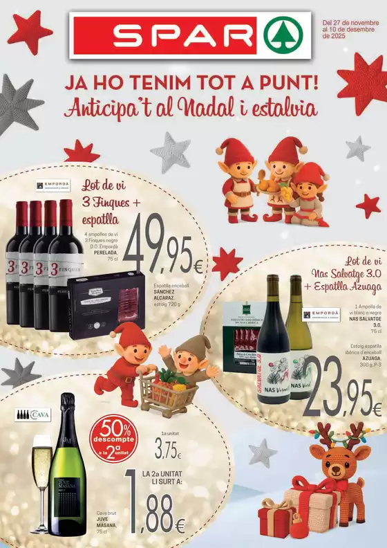 Catálogo Valvi Supermercats en Santiago de Compostela | Anticipa't al Nadal i estalvia | 2025-11-27T00:00:00.000Z - 2025-12-10T00:00:00.000Z