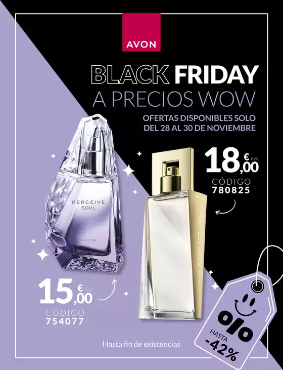 Catálogo AVON en Madrid | Black Friday a precios wow | 2025-11-28T00:00:00.000Z - 2025-11-30T00:00:00.000Z