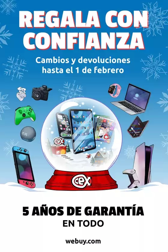 Catálogo CeX en Nou de Gaià | Regala con confianza | 2025-12-01T00:00:00.000Z - 2025-12-31T00:00:00.000Z
