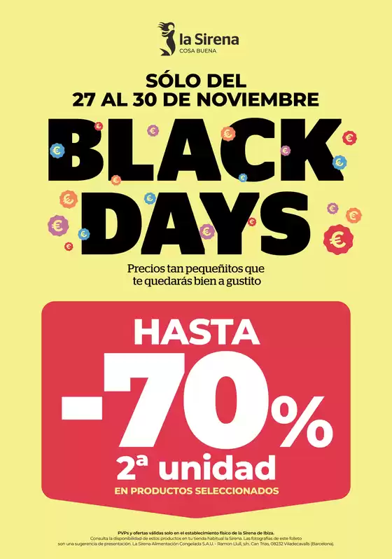 Catálogo La Sirena | Black Friday | 2025-11-28T00:00:00.000Z - 2025-11-30T00:00:00.000Z