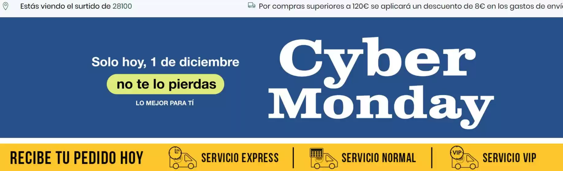 Catálogo Supermercados Sánchez Romero en Cambados | CYBERMONDAY | 2025-12-01T00:00:00.000Z - 2025-12-01T00:00:00.000Z
