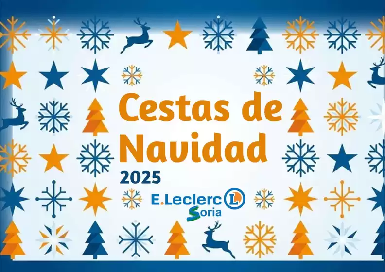 Catálogo E.Leclerc en Burlada-Burlata | Cestas de Navidad | 2025-12-01T00:00:00.000Z - 2025-12-31T00:00:00.000Z