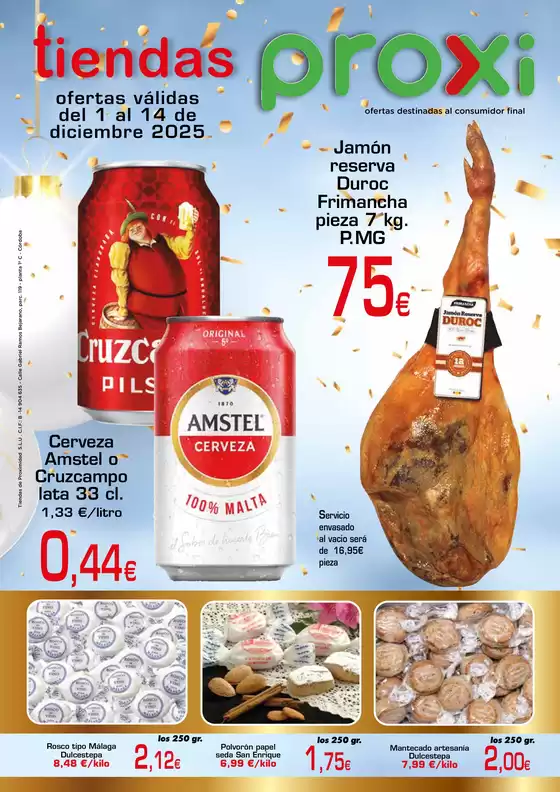 Catálogo Proxi en Valencia | Ofertas válidas del 1 al 14 de diciembre 2025 | 2025-12-01T00:00:00.000Z - 2025-12-14T00:00:00.000Z