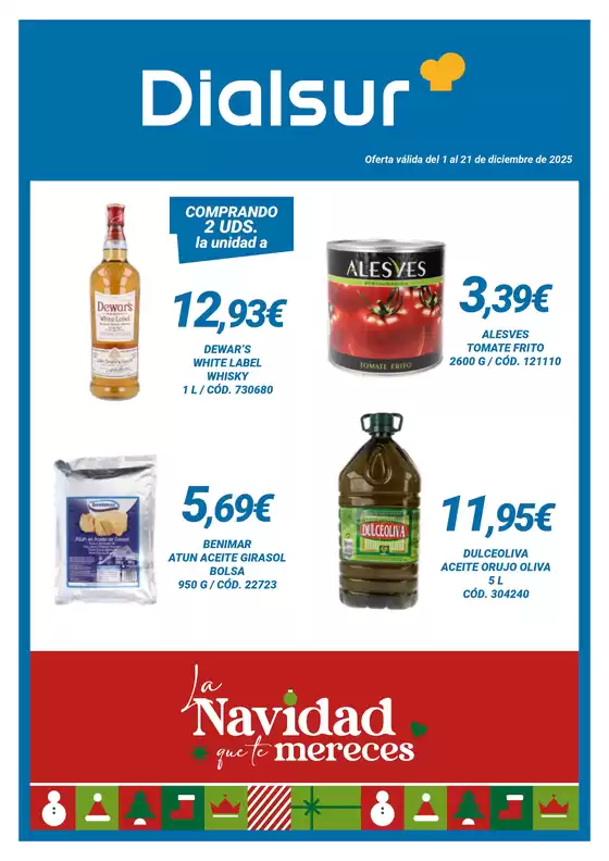 Catálogo Dialsur Cash & Carry en Carcaixent | Oferta válida del 1 al 21 de diciembre de 2025 | 2025-12-01T00:00:00.000Z - 2025-12-21T00:00:00.000Z