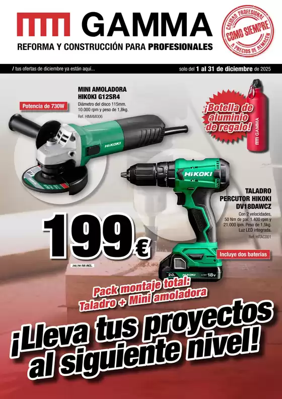 Catálogo Grup Gamma en Talavera de la Reina | Folleto profesionales diciembre 2025 | 2025-12-01T00:00:00.000Z - 2025-12-31T00:00:00.000Z