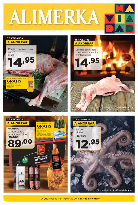 Catálogo Alimerka en Sonseca | Semanal del - Alimerka | 2025-12-02T00:00:00.000Z - 2025-12-07T00:00:00.000Z