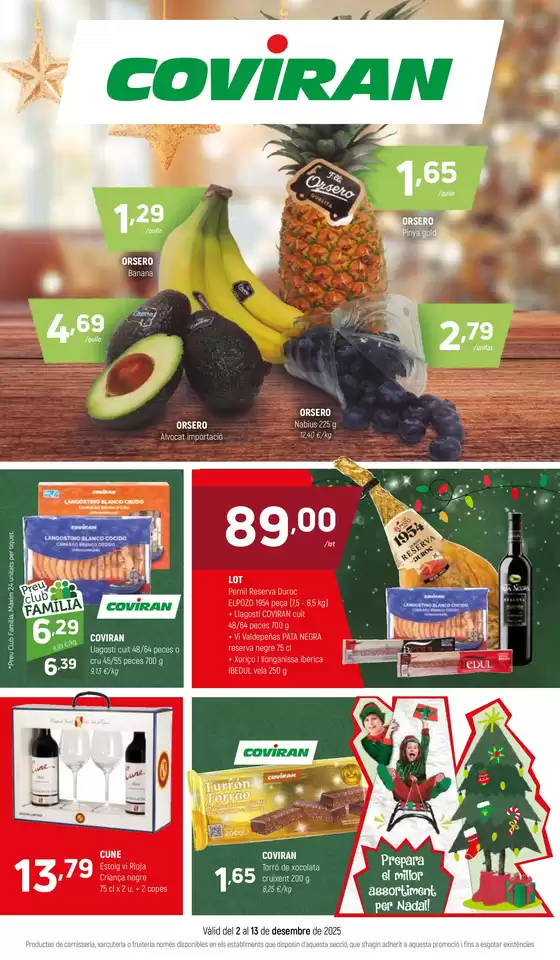 Catálogo Coviran en Sonseca | Vàlid del 2 al 13 de desembre de 2025 | 2025-12-02T00:00:00.000Z - 2025-12-13T00:00:00.000Z