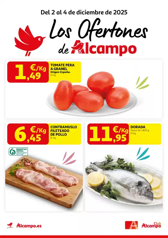 Catálogo Alcampo en Sonseca | Del 2 al 4 de diciembre de 2025 | 2025-12-02T00:00:00.000Z - 2025-12-04T00:00:00.000Z