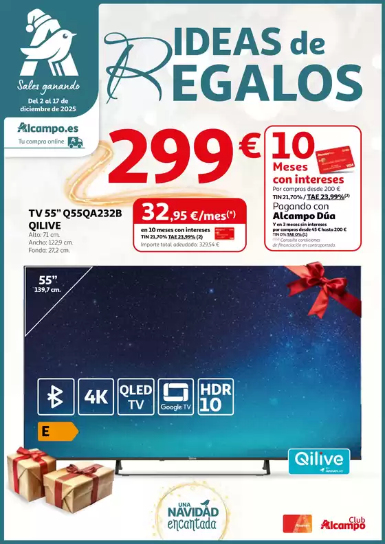 Catálogo Alcampo en Alicante | Ideas De Regalos | 2025-12-02T00:00:00.000Z - 2025-12-17T00:00:00.000Z
