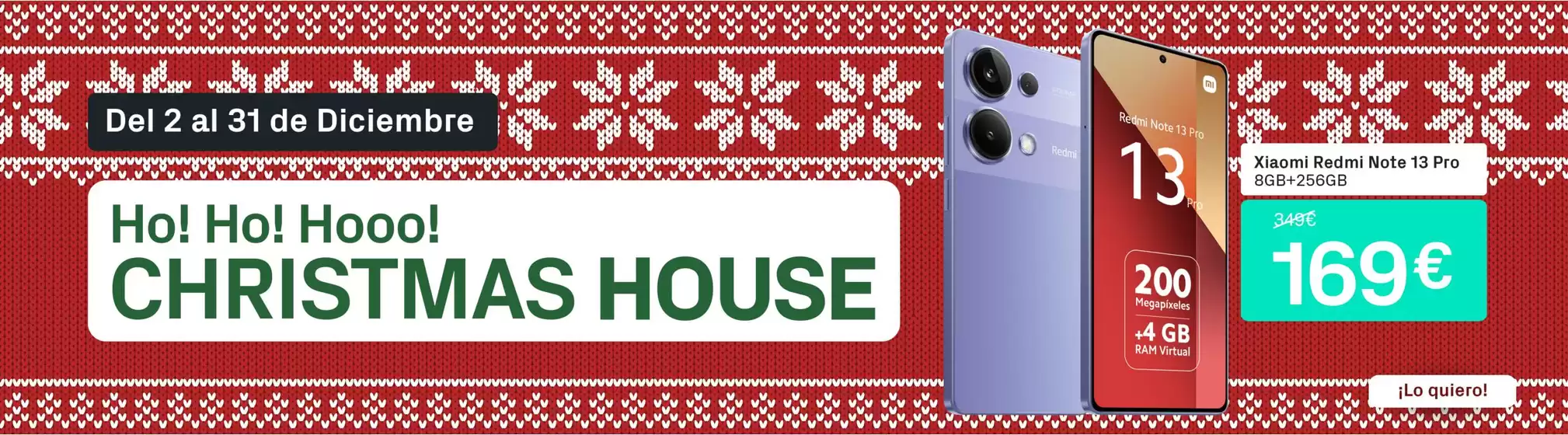 Catálogo Phone House en San Vicente del Raspeig | Ho! Ho! Hooo! Christmas House | 2025-12-02T00:00:00.000Z - 2025-12-31T00:00:00.000Z