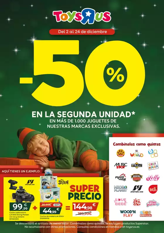 Catálogo ToysRus en Montoro | -50% en la 2a UNIDAD | 2025-11-05T00:00:00.000Z - 2026-01-05T00:00:00.000Z