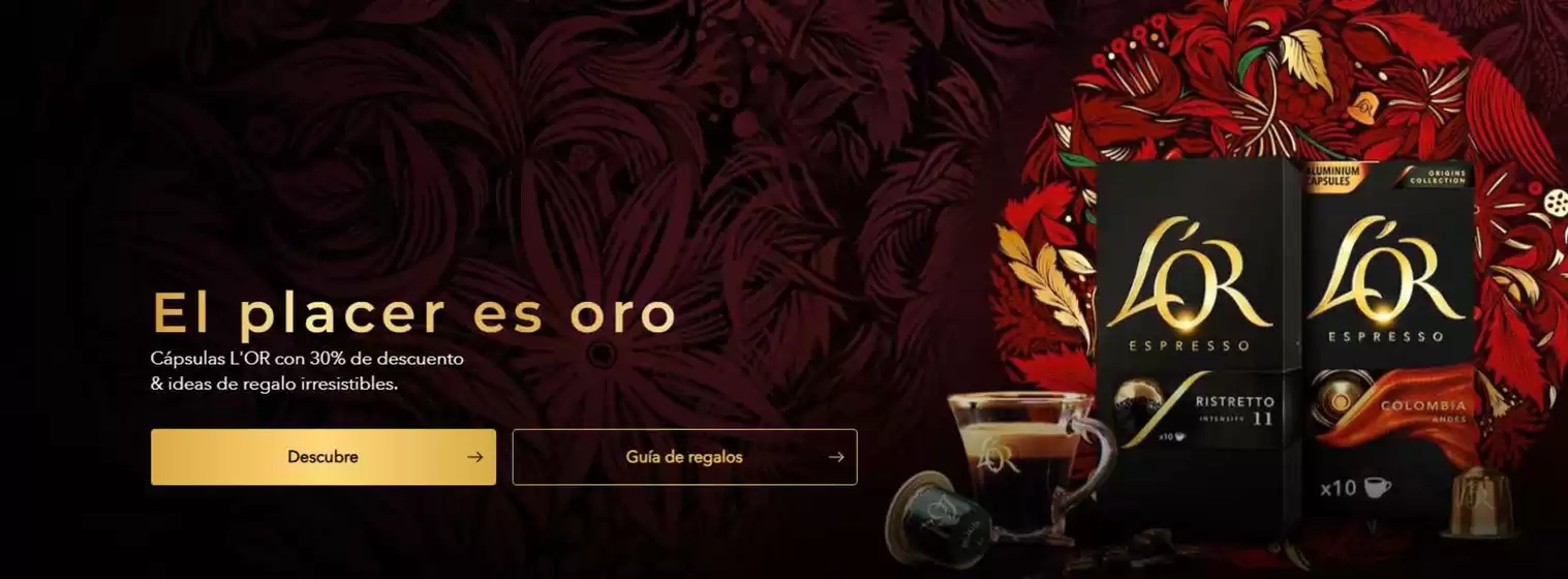 Catálogo Cafe L'Or en Valladolid | El placer es oro | 2025-12-02T00:00:00.000Z - 2025-12-15T00:00:00.000Z