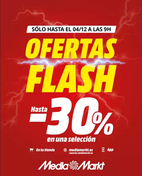 Catálogo MediaMarkt | Ofertas Flash | 2025-12-02T00:00:00.000Z - 2025-12-04T00:00:00.000Z